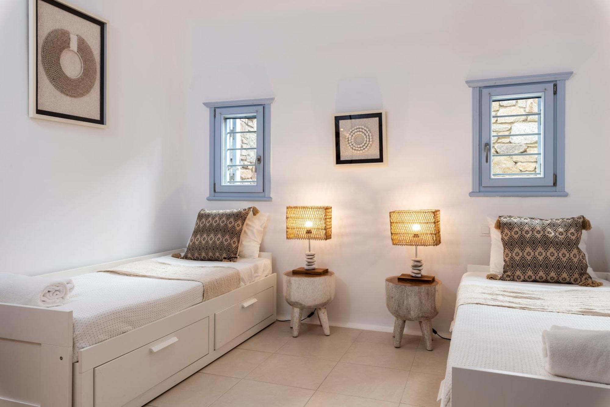 Leno Villas Mykonos Mykonos Town Rum bild