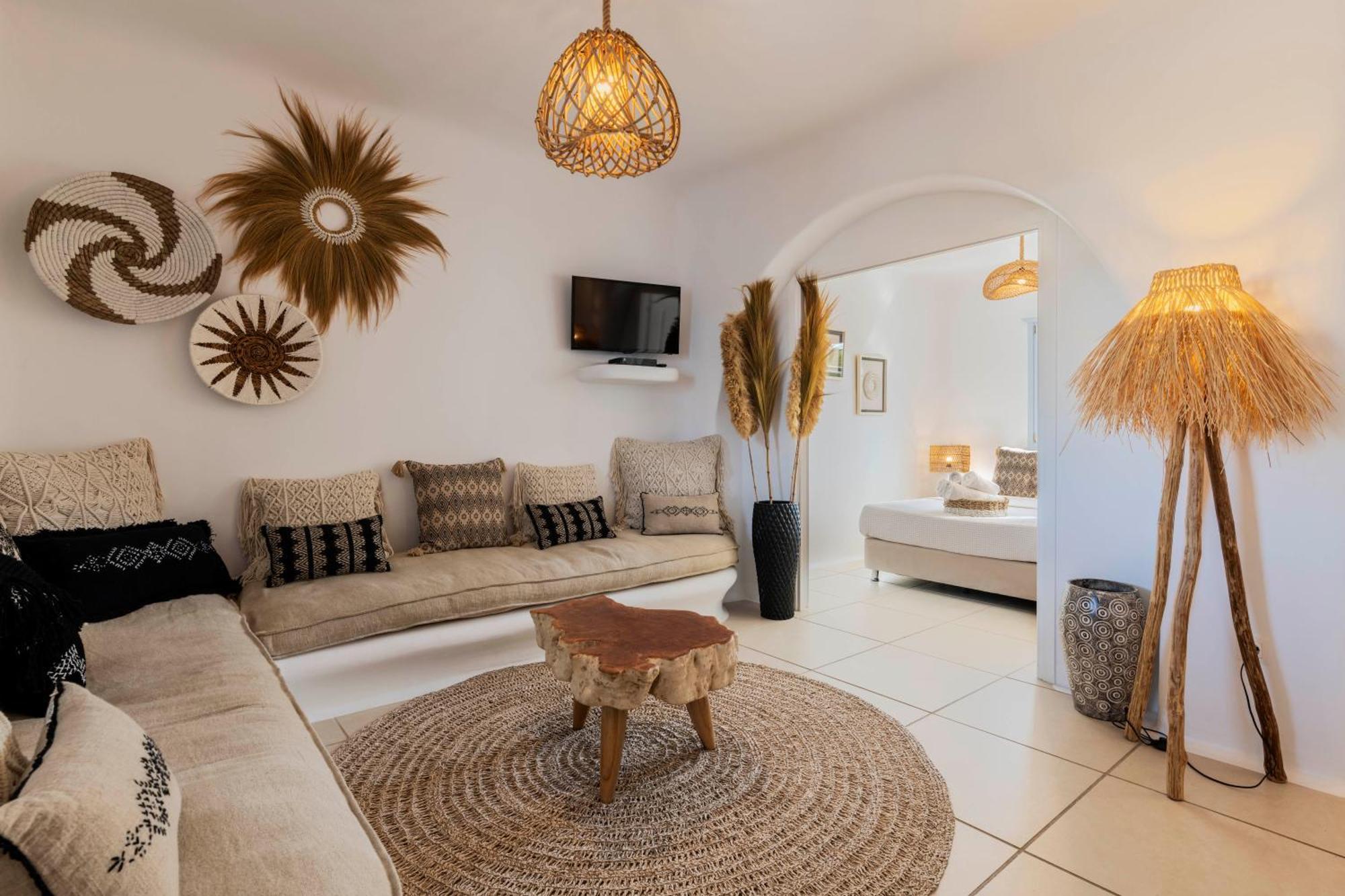 Leno Villas Mykonos Mykonos Town Rum bild