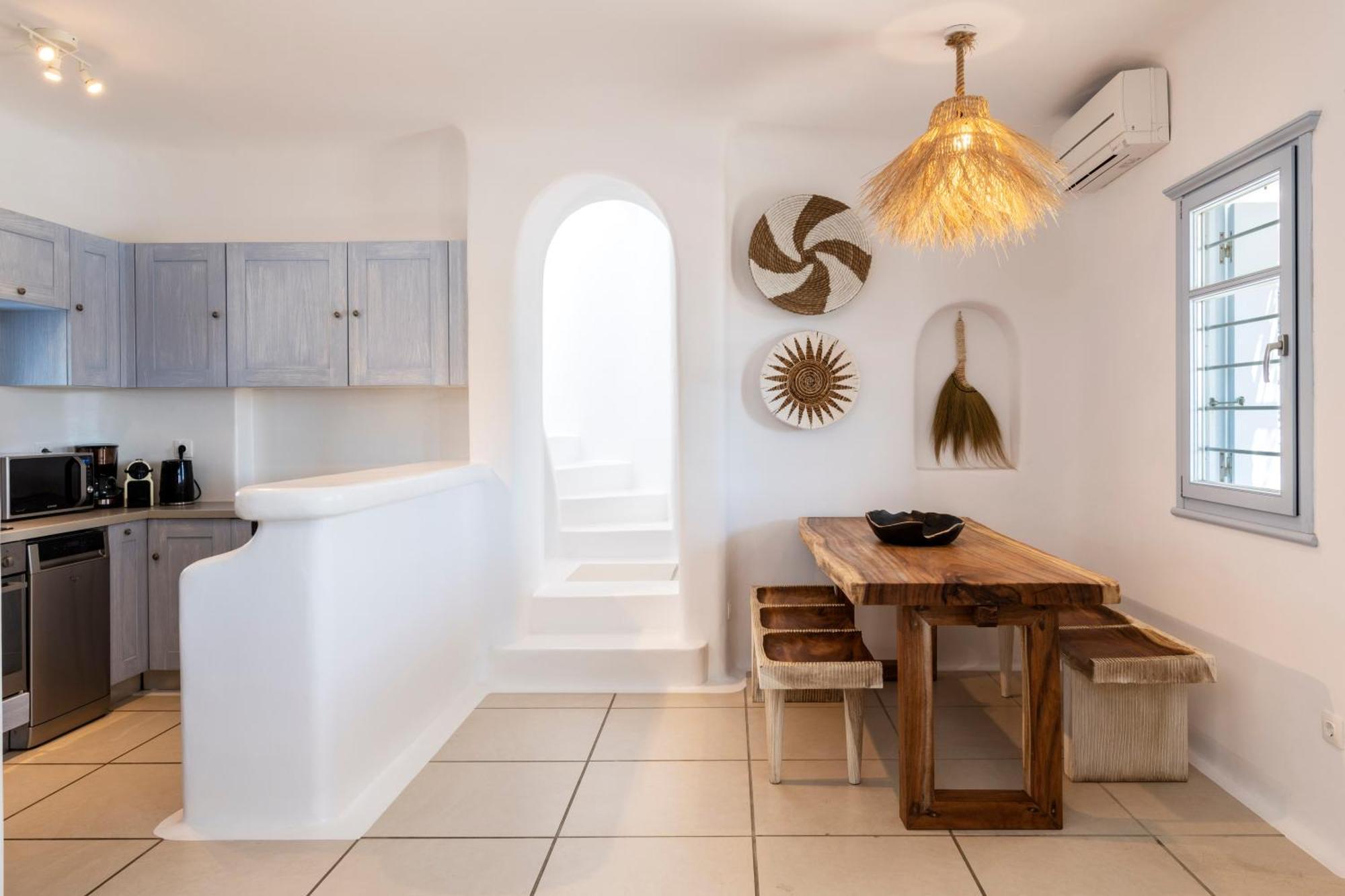 Leno Villas Mykonos Mykonos Town Rum bild