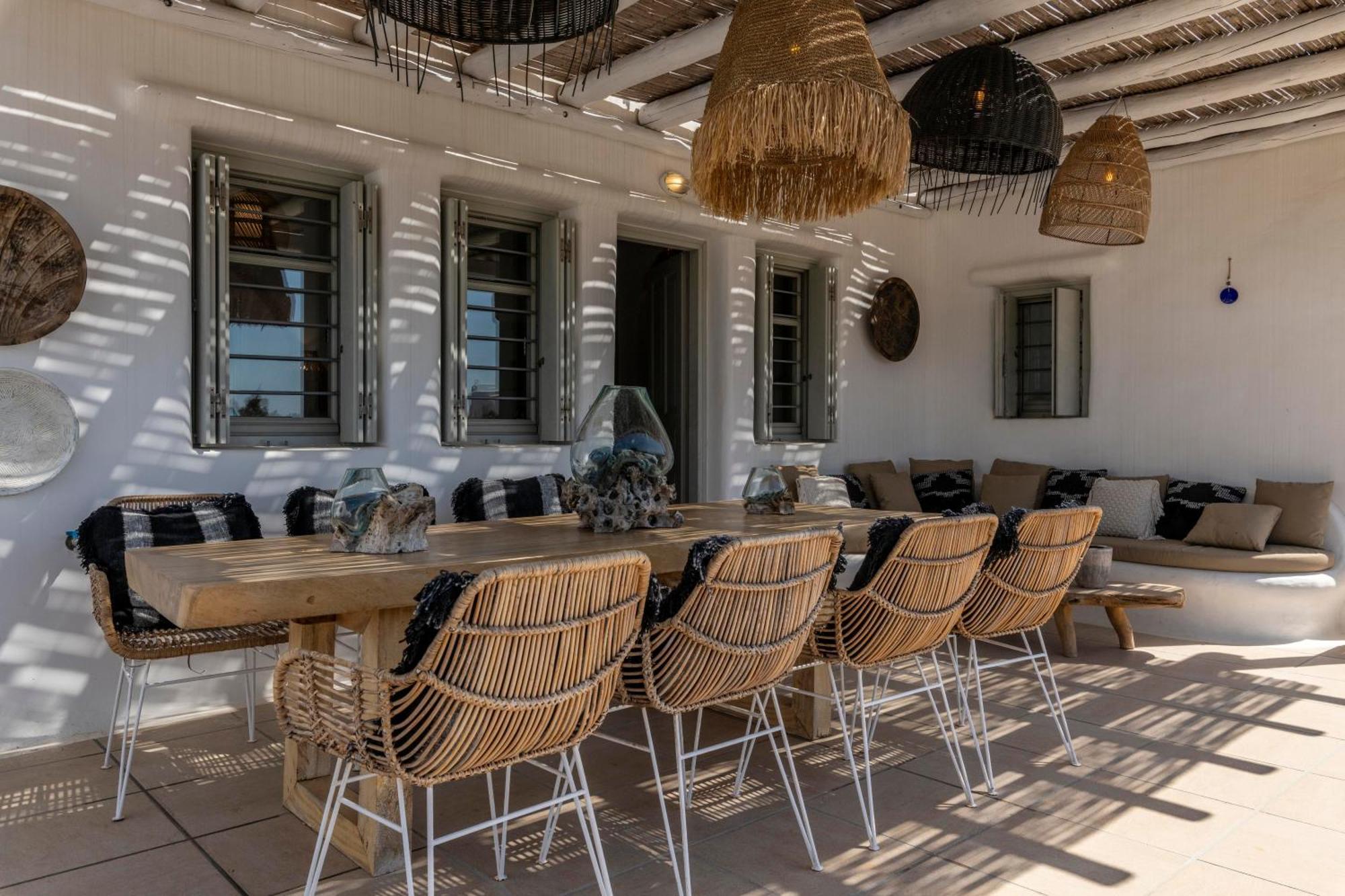 Leno Villas Mykonos Mykonos Town Rum bild