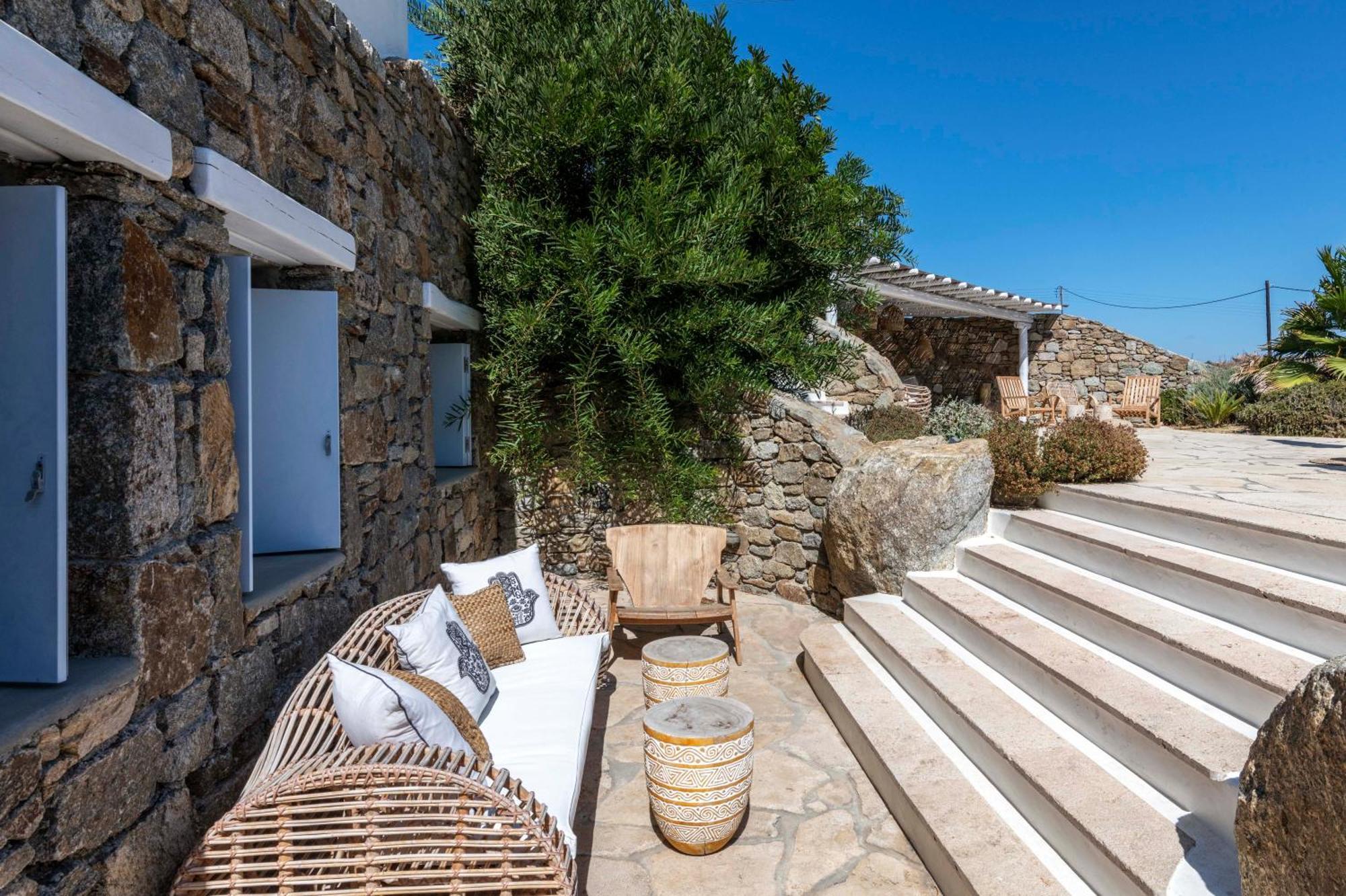 Leno Villas Mykonos Mykonos Town Rum bild