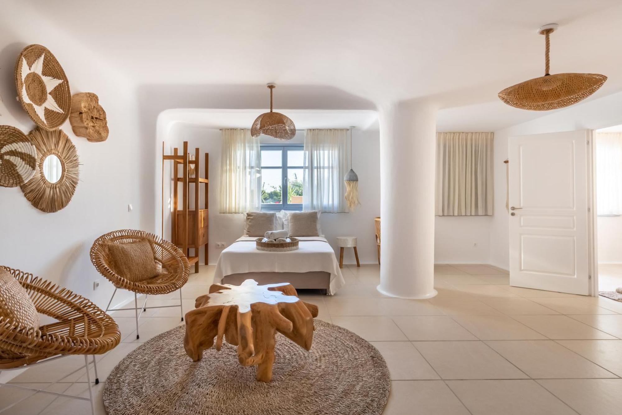 Leno Villas Mykonos Mykonos Town Rum bild